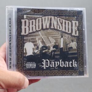 BROWNSIDE - Payback CD Explicit Lyrics PA Toker Ricco Gmade Eazy-E